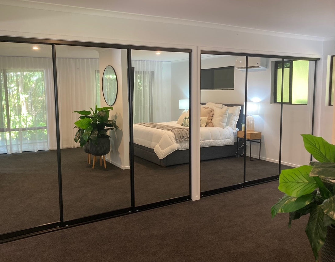 Triple Track Sliding Wardrobe Doors Gold Coast, Brisbane, Sunshine Coast