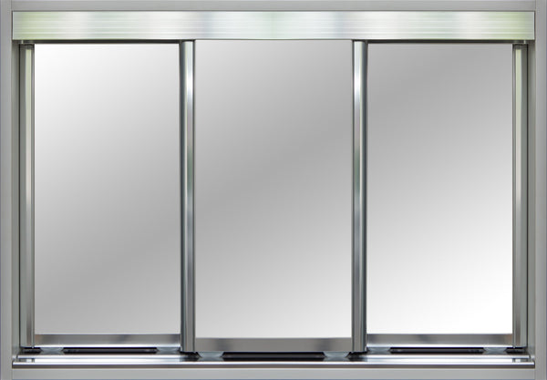 Chrome Frame with Mirror - Sliding Wardrobe Doors