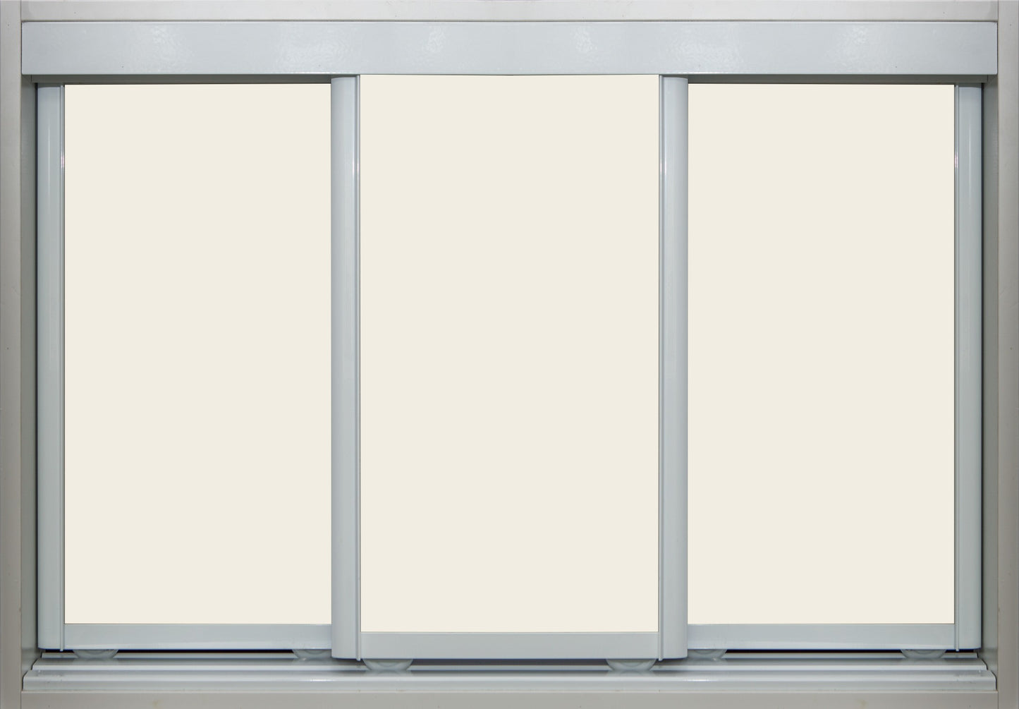White Frame with Chalk Vinyl - Sliding Wardrobe Doors