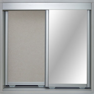 Raw Gyprock and Mirror