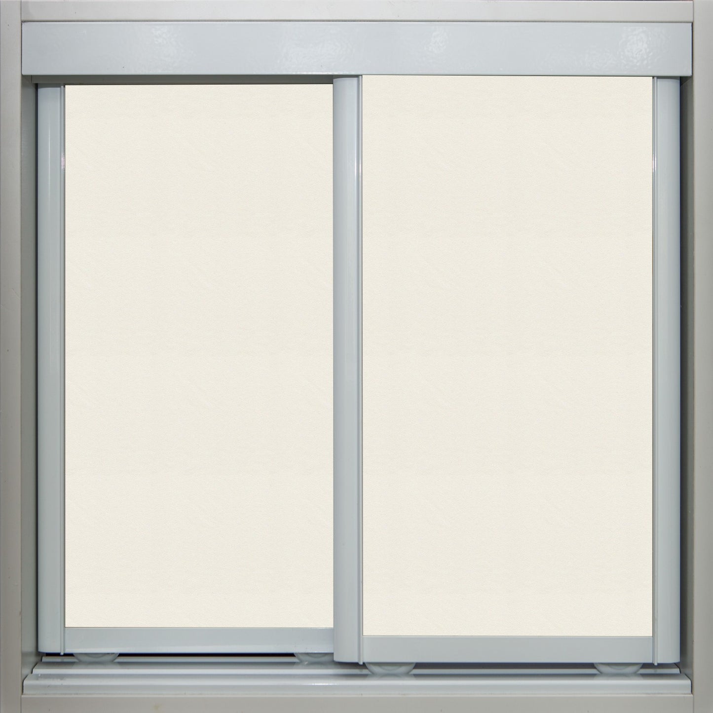 White Frame with Chalk Vinyl - Sliding Wardrobe Doors